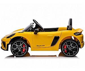 Maşină electrică Kids Car Porsche 718 Spyder RS Yellow
