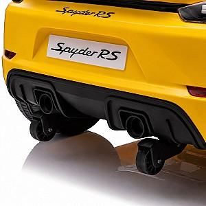 Maşină electrică Kids Car Porsche 718 Spyder RS Yellow