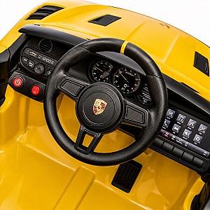 Maşină electrică Kids Car Porsche 718 Spyder RS Yellow