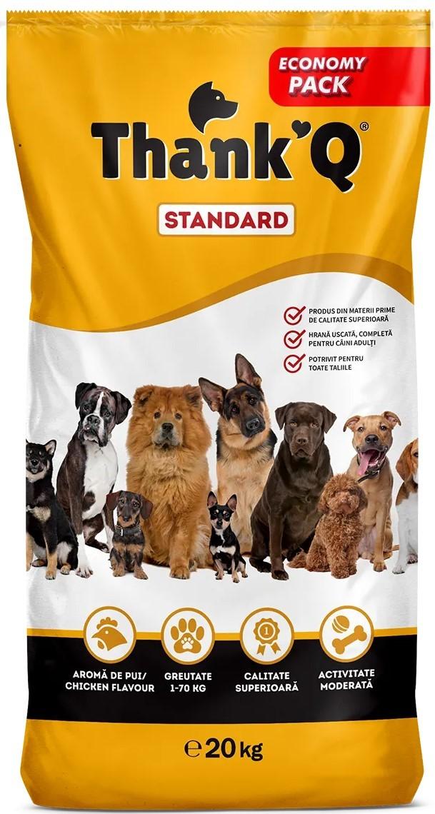 Hrana uscata pentru caini Thank’Q Standard Pui 20kg