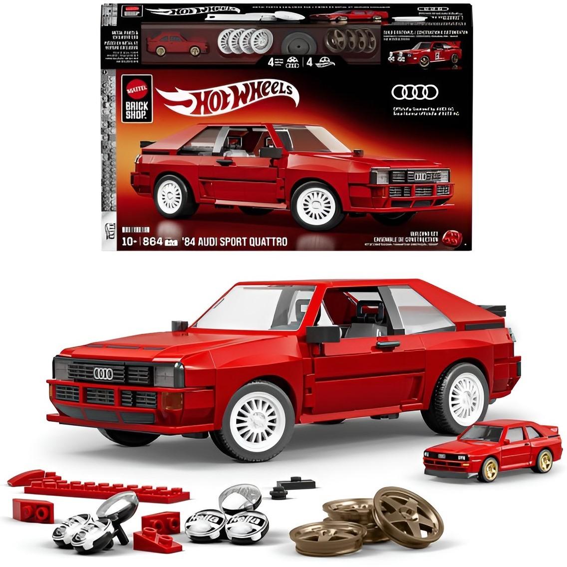 Constructor Hot Wheels 84 Audi Sport Quattro (JLK39)