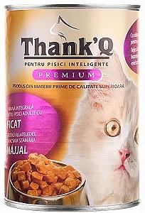 Hrana umeda pentru pisici Thank’Q Premium Ficat 415g