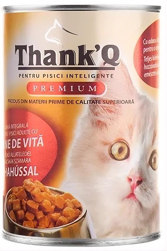 Hrana umeda pentru pisici Thank’Q Premium Vita 415g