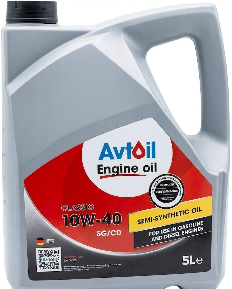 Ulei motor Avtoil 10W40 Classic SG/CD 5L