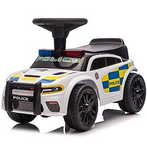 Tolocar Kids Car Police Ride-On Car White