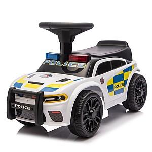 Tolocar Kids Car Police Ride-On Car White