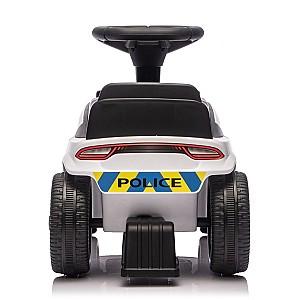 Tolocar Kids Car Police Ride-On Car White