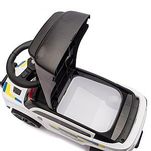 Tolocar Kids Car Police Ride-On Car White