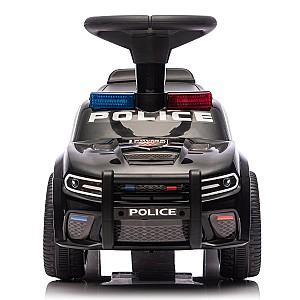 Tolocar Kids Car Police Ride-On Car Black
