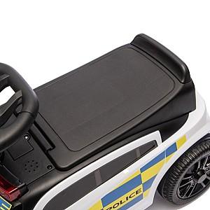 Tolocar Kids Car Police Ride-On Car White