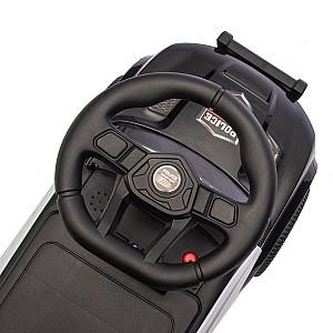 Tolocar Kids Car Police Ride-On Car Black