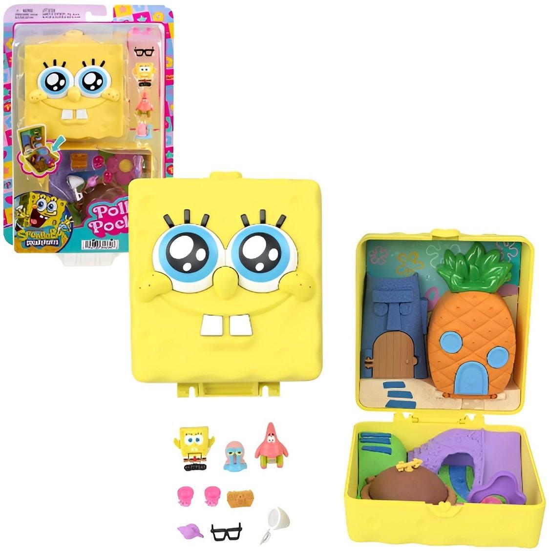 Set de jucarii Mattel Polly Pocket SpongeBob (JKC84)