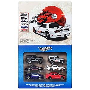 Set de jucarii Hot Wheels 1:64 Streets Of Japan 6pcs (JLB23)