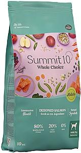 Hrana uscata pentru caini Summit 10 Whole choice Adult fresh salmon 10kg
