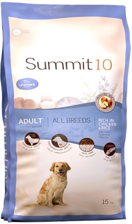 Hrana uscata pentru caini Summit 10 Adult All Breeds Ch&R 3kg