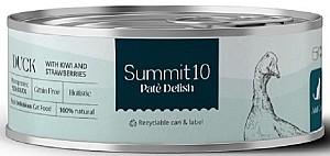 Hrana umeda pentru pisici Summit 10 Adult cat duck with kiwi and strawberries 85g