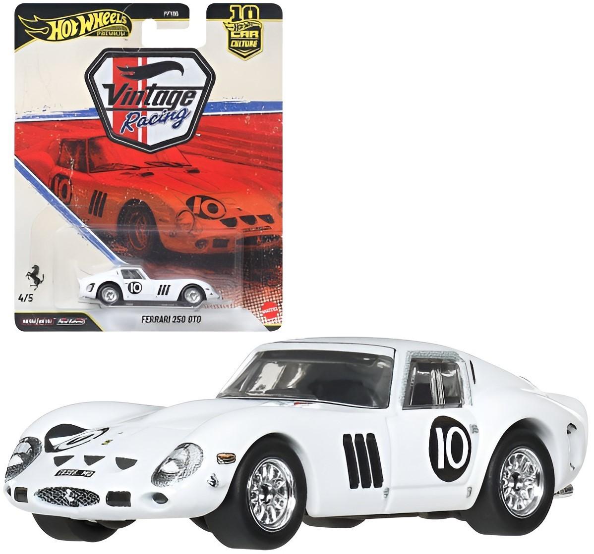 Masina jucarie Hot Wheels Premium Car Culture Ferrari 250 GTO (JKF25)