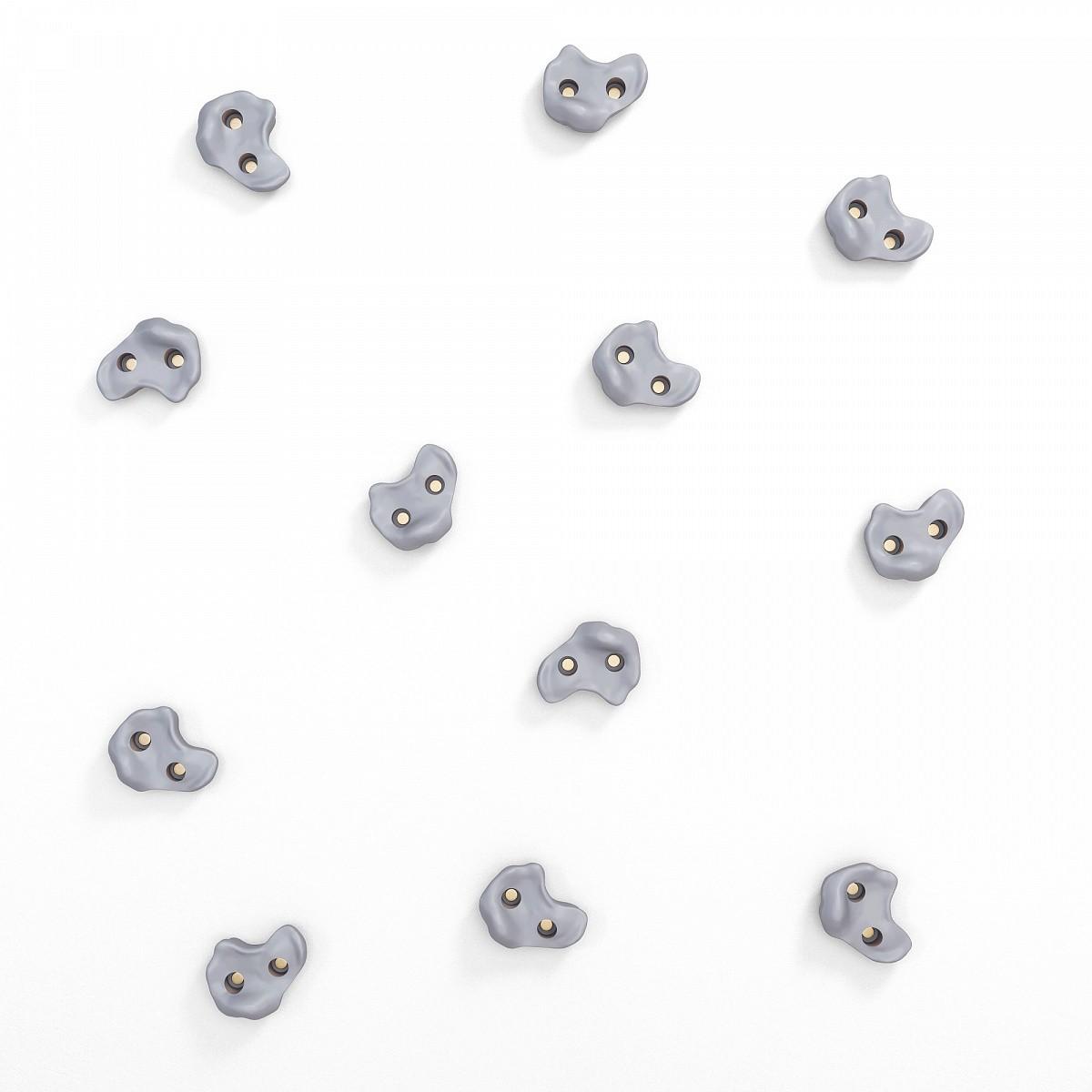 Set pentru joaca Romana Prize de escaladă Dop23 12pcs Grey