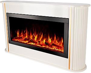 Semineu electric ArtFlame Rondo & Haven 40 White