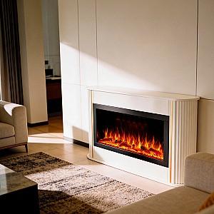 Semineu electric ArtFlame Rondo & Haven 40 White