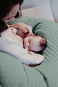 Perna Beaba Big Flopsy Fleur de Coton Sage Green
