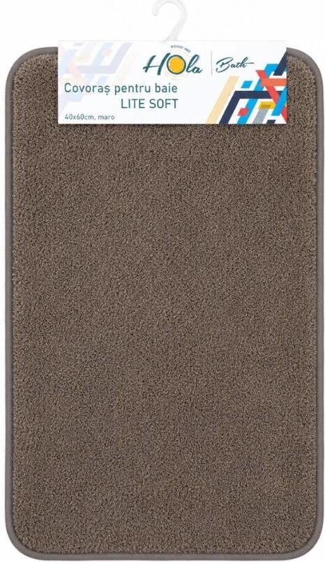 Covoras de baie Hydro-S LITE SOFT 40x60cm Brown