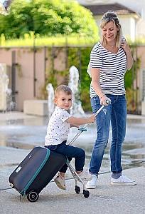Valiza Beaba Luggage Eazy Green Blue