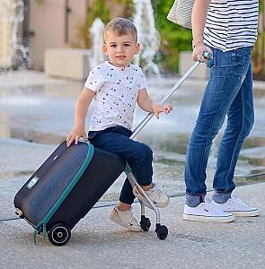 Valiza Beaba Luggage Eazy Green Blue