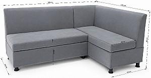 Coltar bucatarie LIVO Mobili Loft Gray