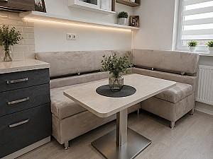 Coltar bucatarie LIVO Mobili Nova Beige