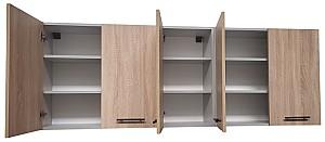 Set mobila bucatarie Alcantara 2 m Bej / Gri Inchis