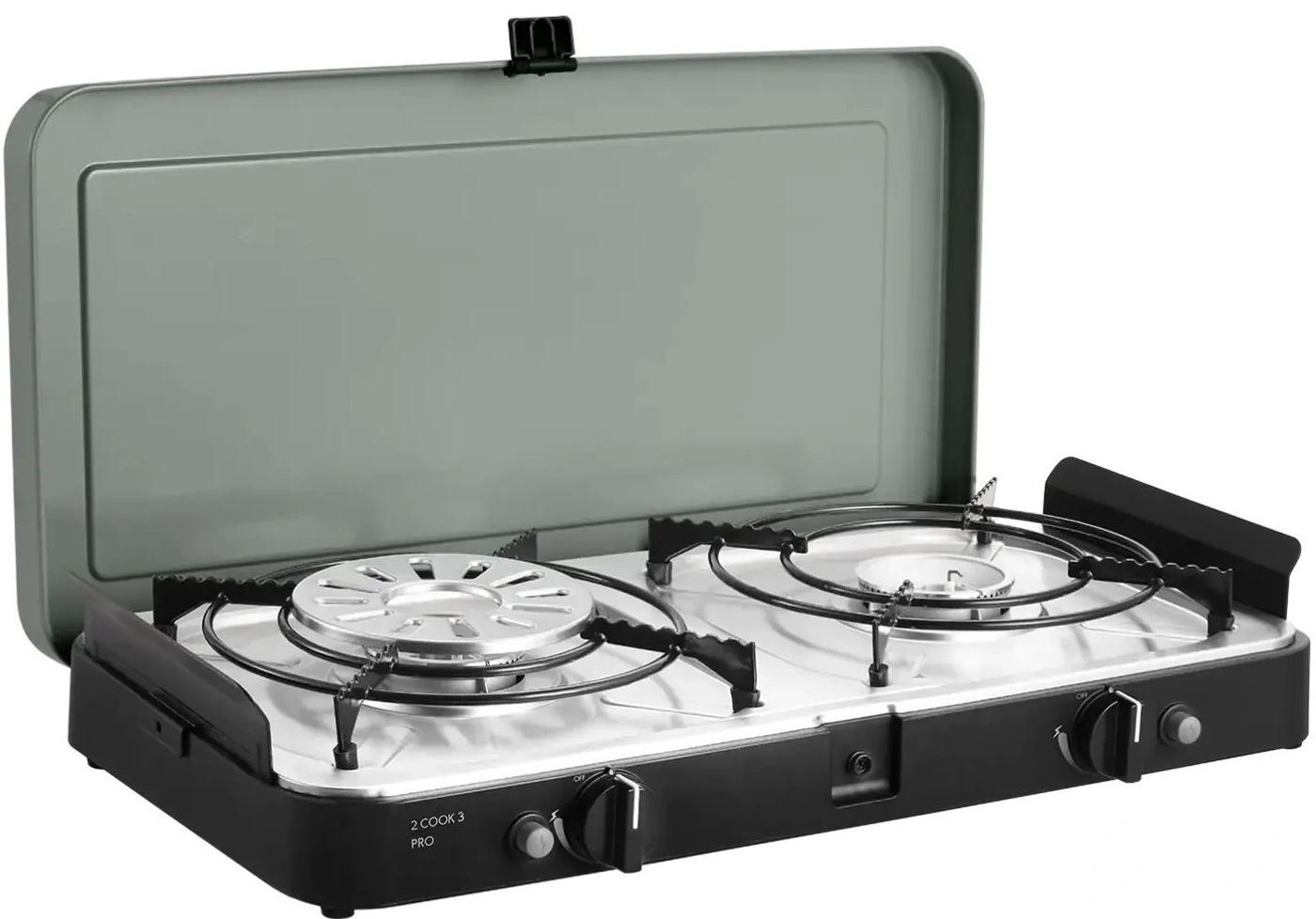 Plita de masa Cadac 2 Cook 3 Pro Deluxe 30mbar