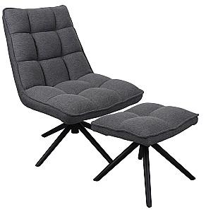 Fotoliu DP Spello Dark Grey