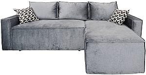 Canapea coltar DP Kalifornia Dark Gray