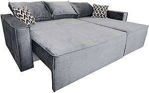 Canapea coltar DP Kalifornia Dark Gray