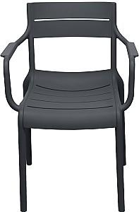 Scaun terasa DP Ruben Brown Dark Grey