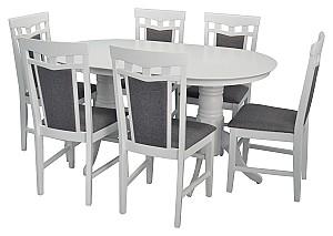 Masa Evelin HV 24 V White