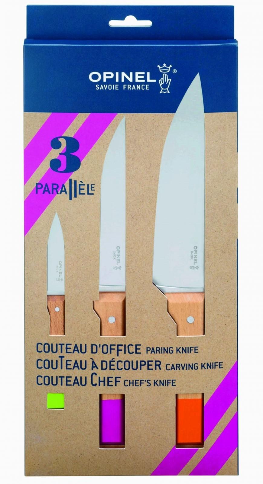 Cutit de bucatarie Opinel Trio Parallele