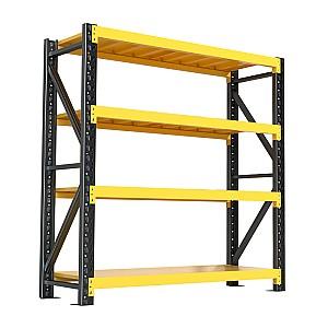 Rafturi pentru depozitare DP Cu 4 niveluri 200 cm