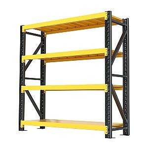 Rafturi pentru depozitare DP Cu 4 niveluri 200 cm/300 kg