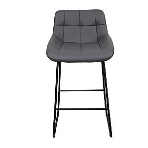 Scaun DP Nicole CFS Hoker LB Grey Eco-70+Black Legs