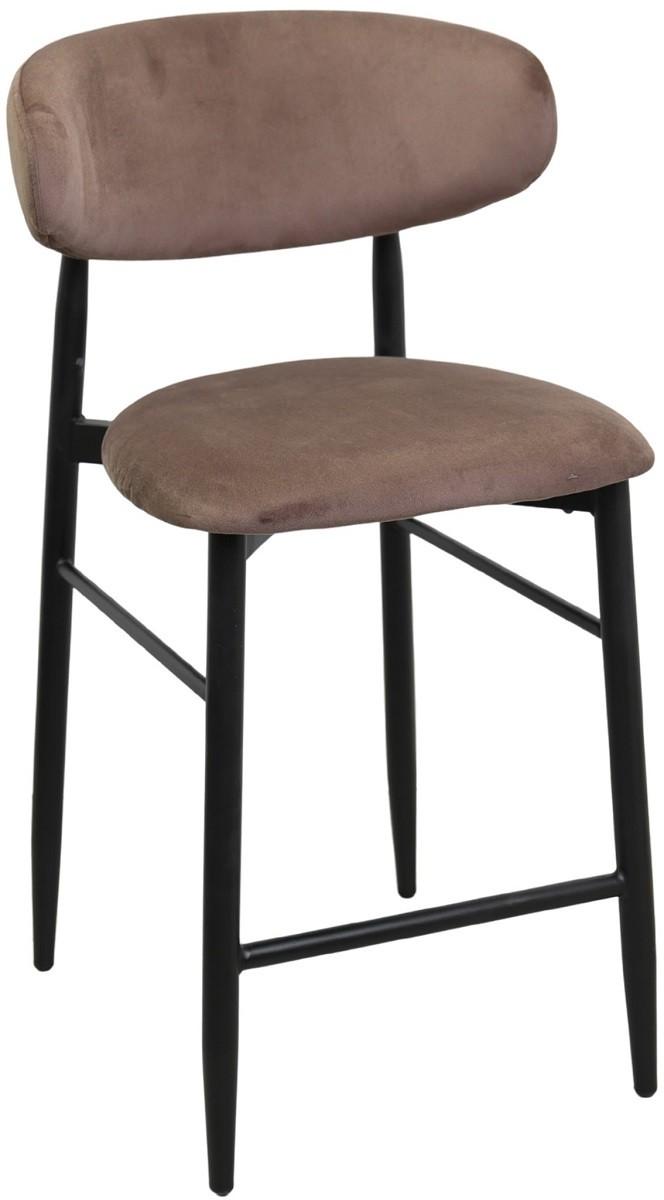 Scaun DP Meridian (catifea) Maro (HLR 49)/Negru
