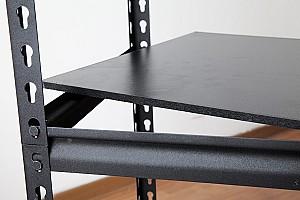 Rafturi pentru depozitare DP Cu 5 niveluri 183 cm Negru