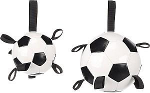 Jucarie pentru caine Flamingo Football With Ribbons Small (522602)