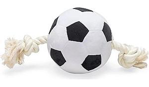 Jucarie pentru caine Beeztees Football with Rope (626960)