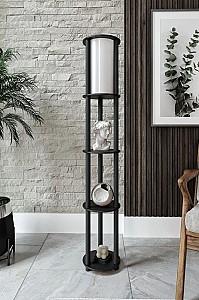 Lampadar Opviq Estantes Round Black