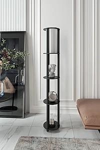 Lampadar Opviq Estantes Round Black