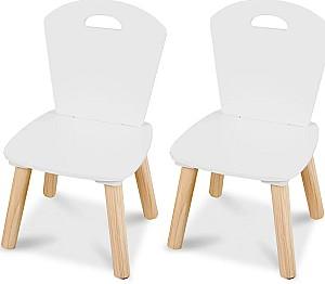 Masă de scris pentru copii RicoKids RC-848 White/Natural