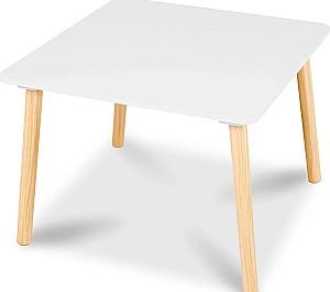 Masă de scris pentru copii RicoKids RC-848 White/Natural