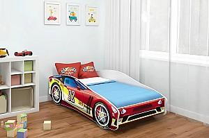 Pat copii Acma Meble V/Car Nr.4 80x160 saltea 7cm Red